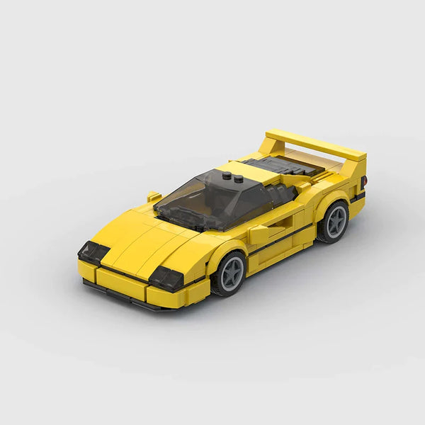 Ferrari F40 — 1:24 Scale LEGO-Compatible Building Kit