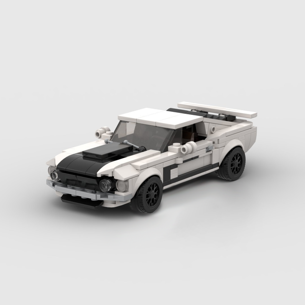 Ford Mustang Boss 302 — 1:24 Scale LEGO-Compatible Building Kit