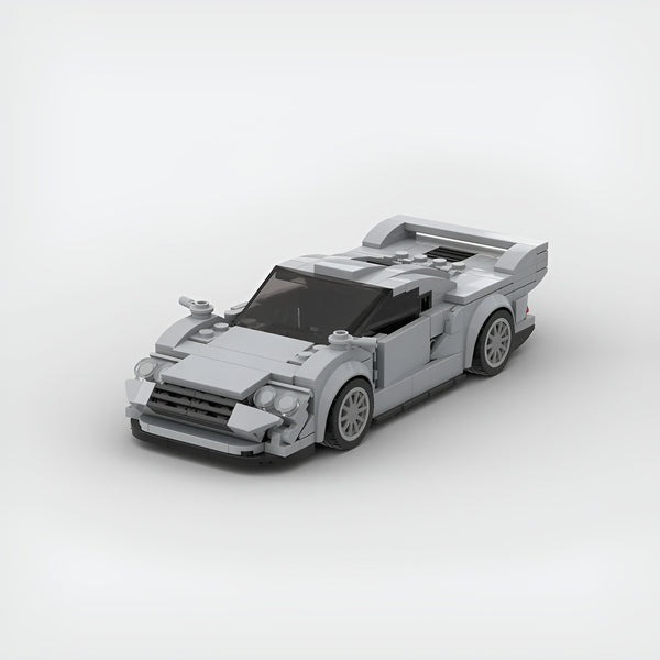 Mercedes Benz CLK GTR — 1:24 Scale LEGO-Compatible Building Kit