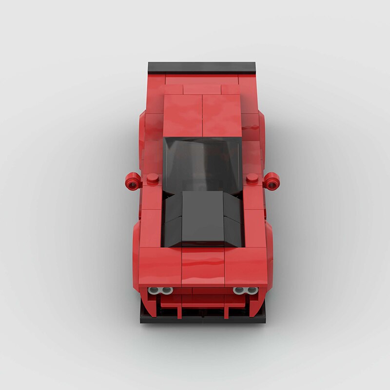 Dodge Challenger SRT Demon Building Kit — Rear View | Rova