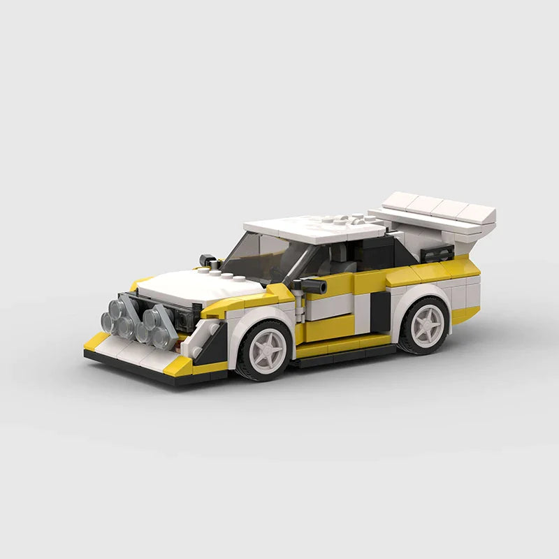 Audi Sport Quattro S1 Building Kit — Side View | Rova