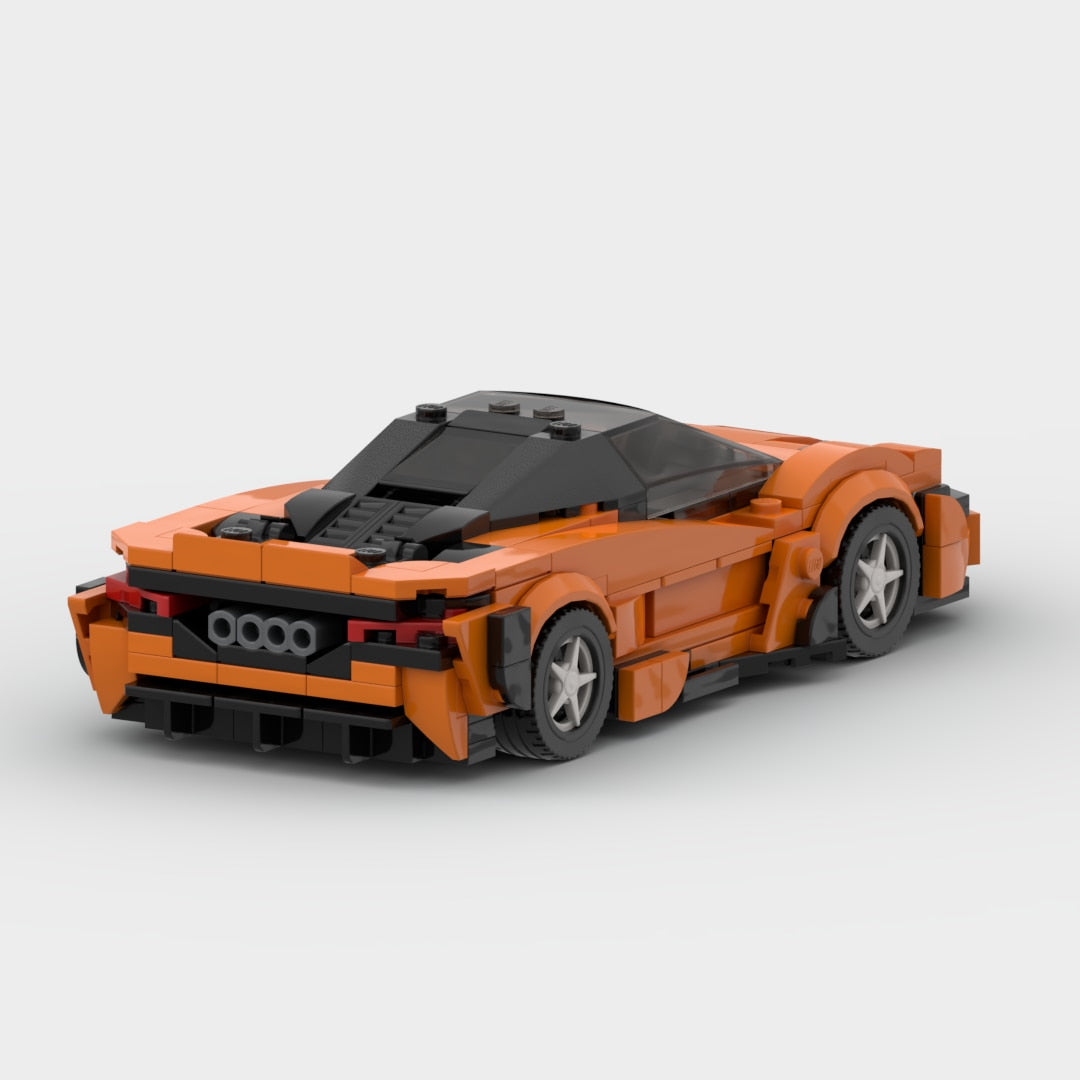 McLaren 765LT Building Kit — Rear View | Rova