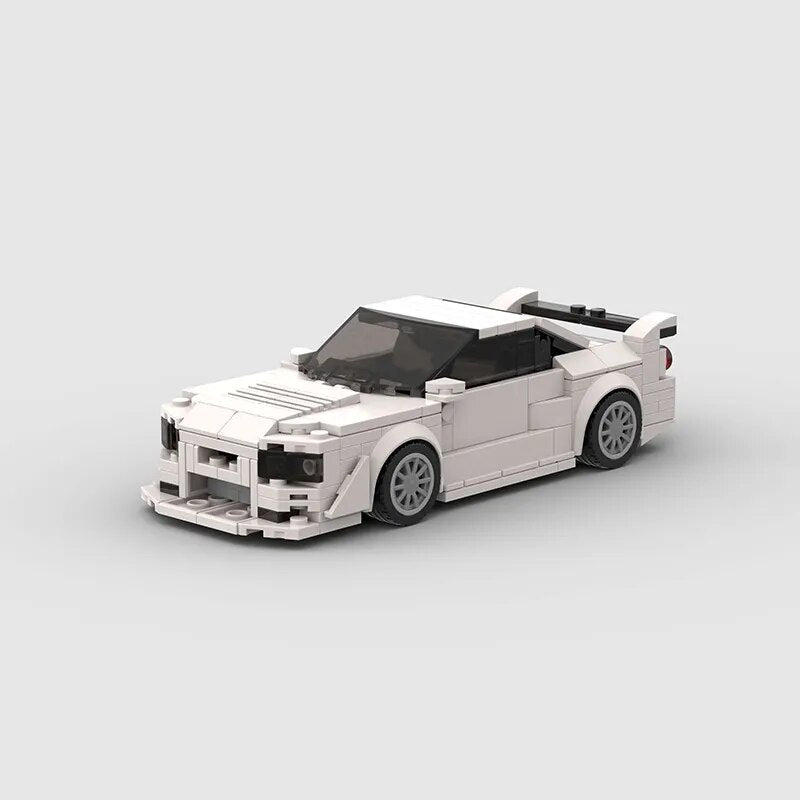 Nissan R34 Skyline GT-R — 1:24 Scale LEGO-Compatible Building Kit