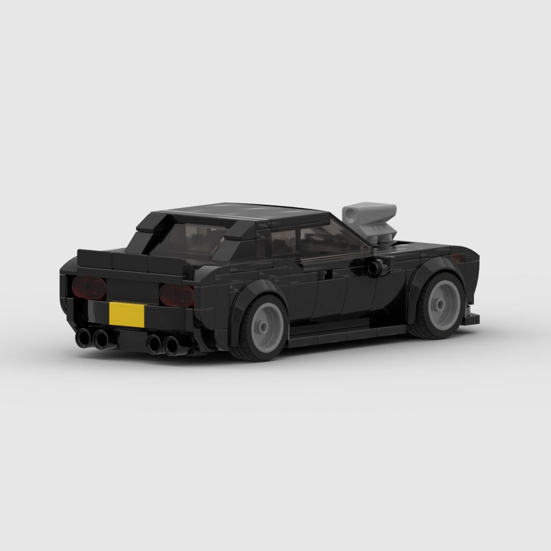 Dodge Challenger Building Kit — Rear View | Rova