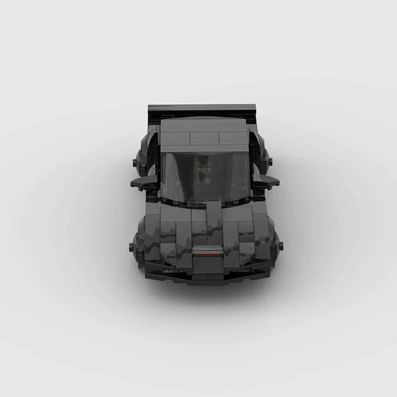Pontiac Firebird Trans Am | Knight Rider Building Kit — Top View | Rova