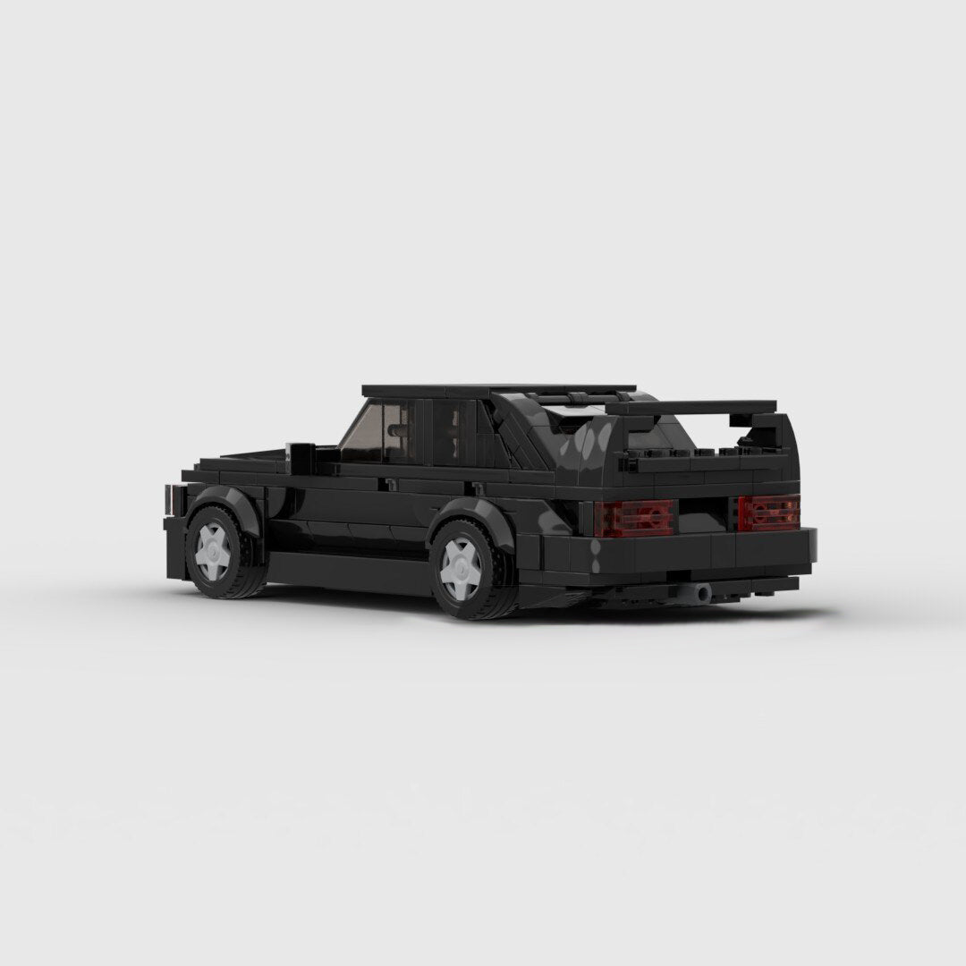 Mercedes Benz 190E Building Kit — Rear View | Rova
