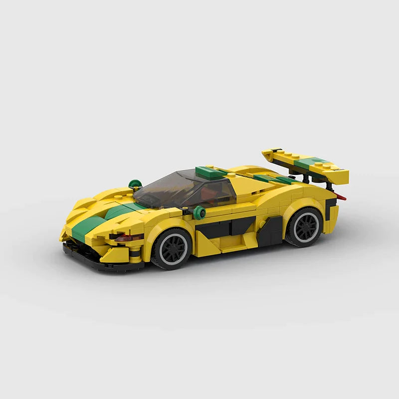 McLaren P1 GTR Building Kit — Side View | Rova