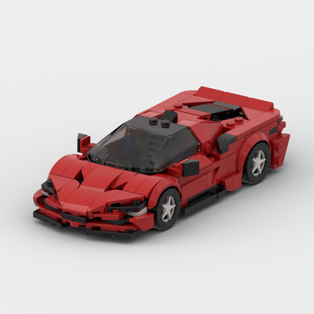 Ferrari SF90 — 1:24 Scale LEGO-Compatible Building Kit