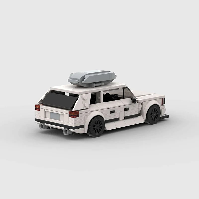Mercedes Benz S124 Building Kit — Rear View | Rova