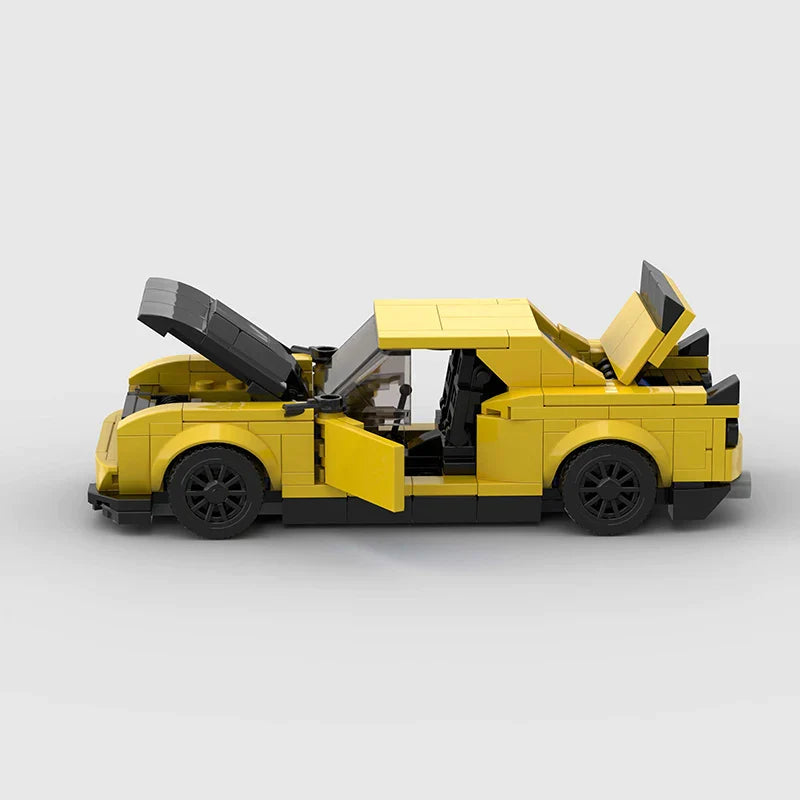 Dodge Challenger SRT Hellcat Building Kit — Rear View | Rova