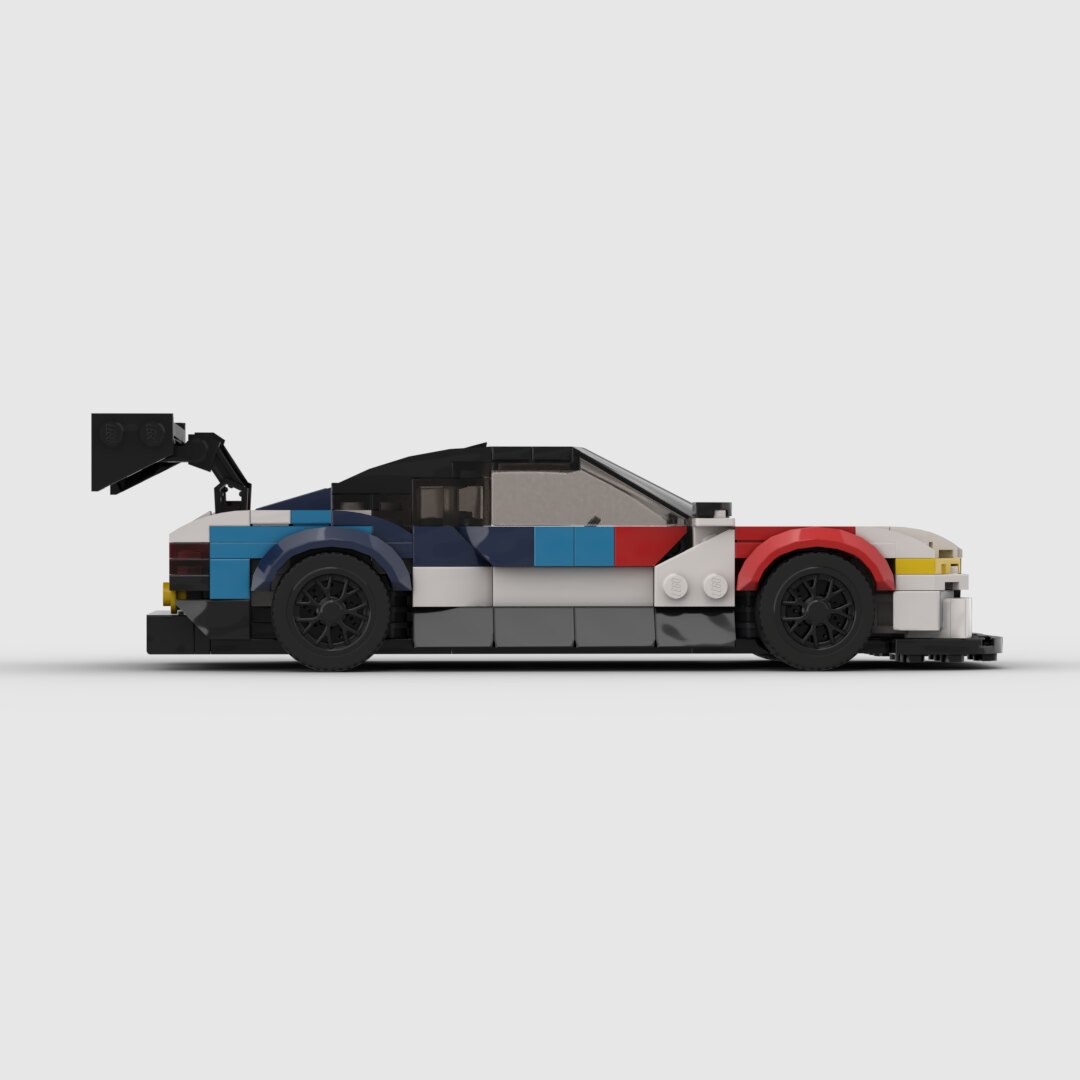 BMW M4 Building Kit — Side View | Rova