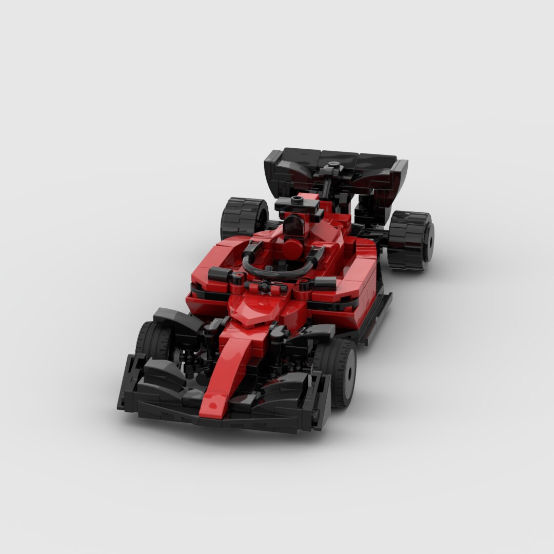 Ferrari F1-75 Building Kit — Side View | Rova
