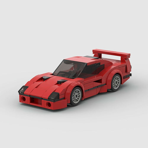 Ferrari F40 — 1:24 Scale LEGO-Compatible Building Kit