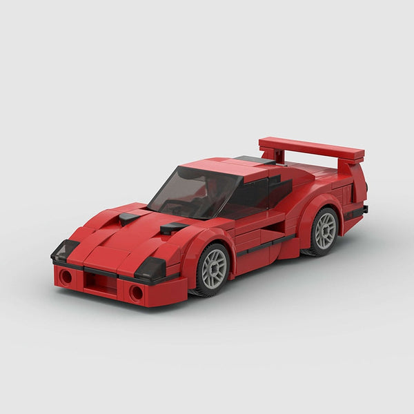 Ferrari F40 — 1:24 Scale LEGO-Compatible Building Kit