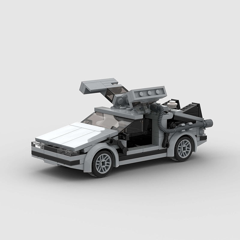 DMC DeLorean | Back to the Future — 1:24 Scale LEGO-Compatible Building Kit