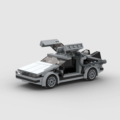 DMC DeLorean | Back to the Future — 1:24 Scale LEGO-Compatible Building Kit
