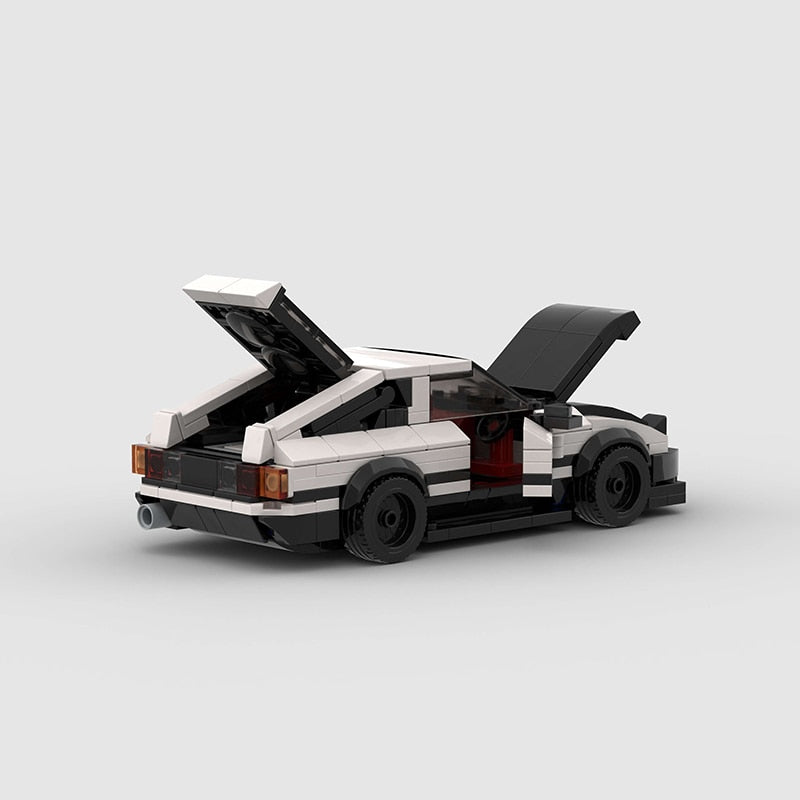 Toyota AE86 Building Kit — Rear View | Rova