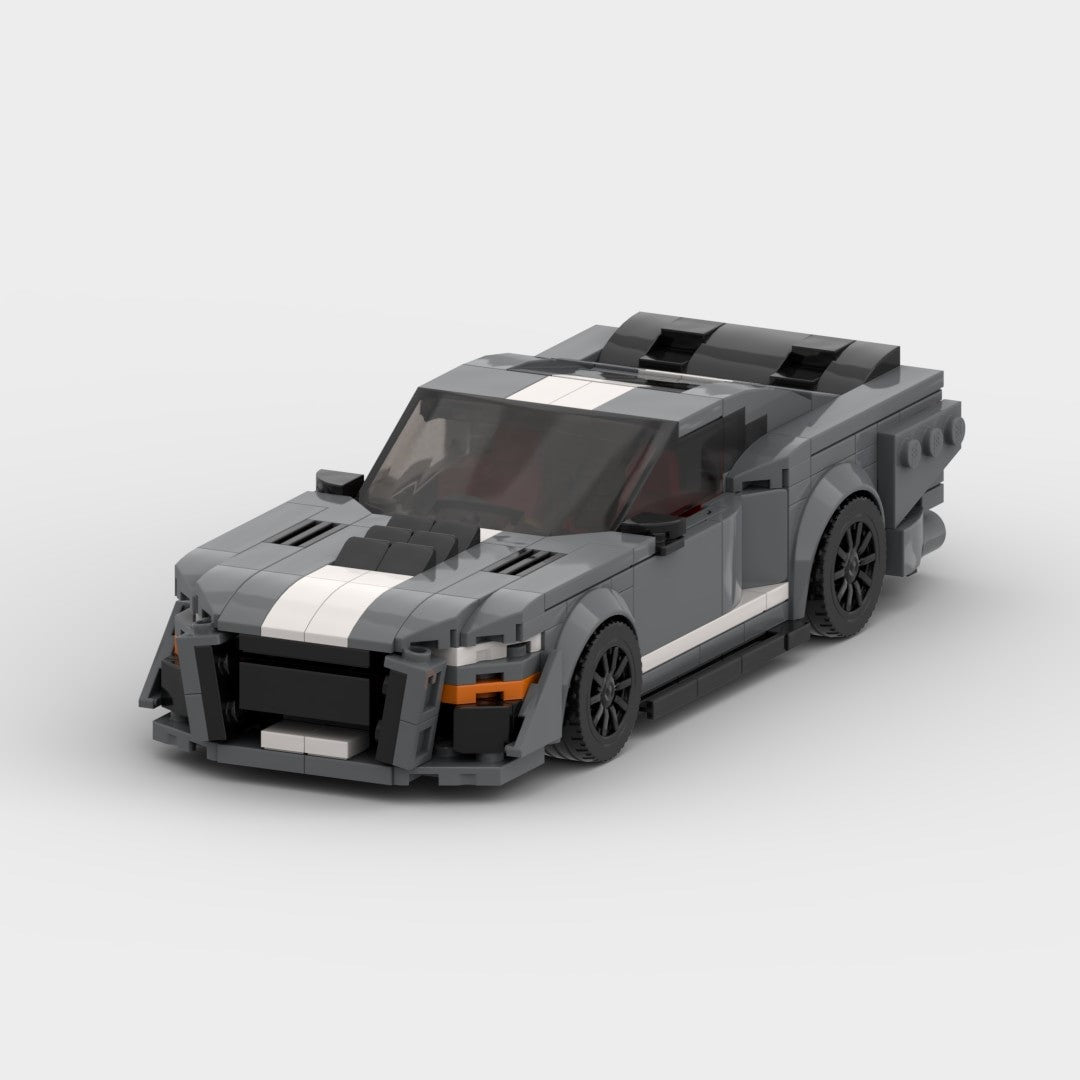 Ford Mustang Shelby GT500 — 1:24 Scale LEGO-Compatible Building Kit