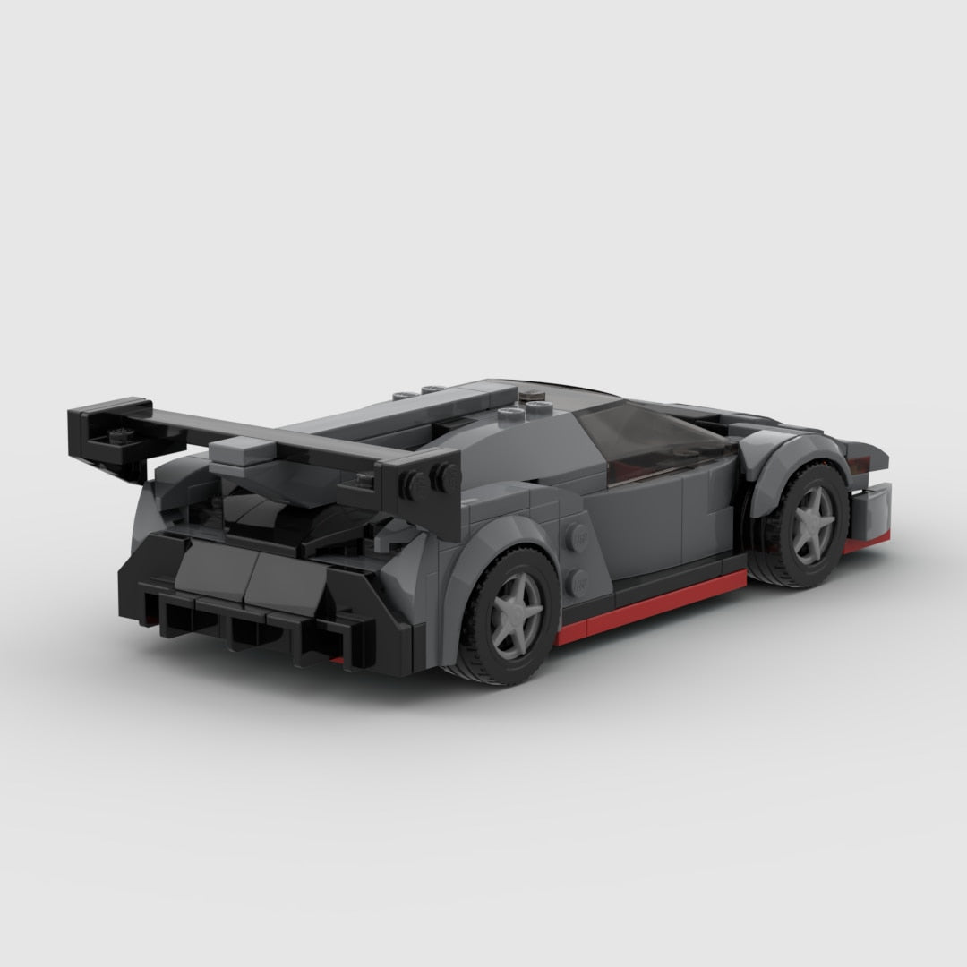 Lamborghini Veneno Building Kit — Side View | Rova