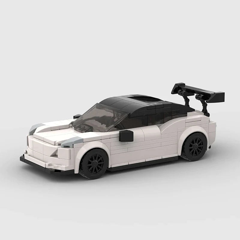 Tesla Model 3 | Track Edition Building Kit — Side View | Rova