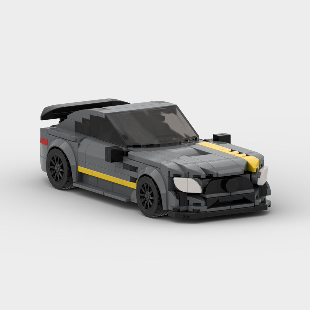 Mercedes Benz AMG GTR Building Kit — Side View | Rova