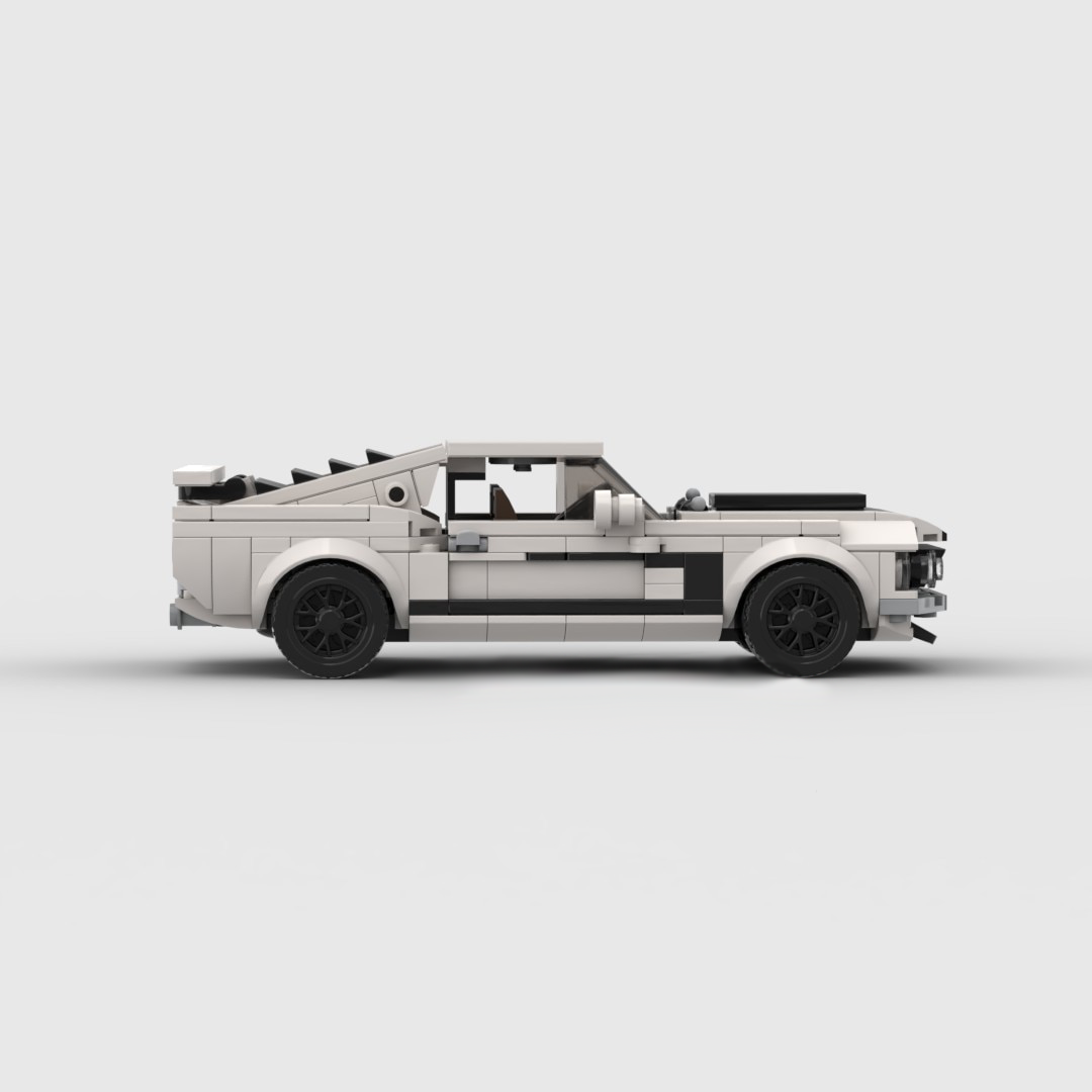 Ford Mustang Boss 302 Building Kit — Rear View | Rova