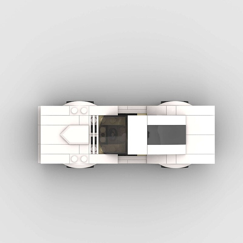 Plymouth Barracuda Building Kit — Rear View | Rova