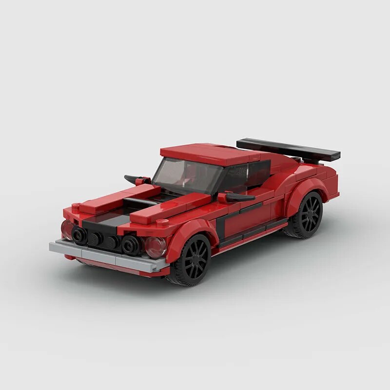 Ford Mustang Boss 302 — 1:24 Scale LEGO-Compatible Building Kit
