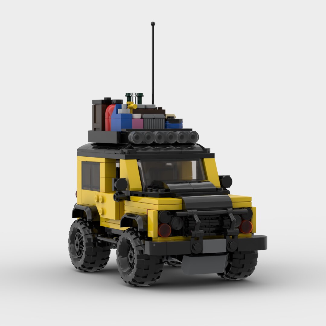 Land Rover Defender Classic Building Kit — Detail View | Rova