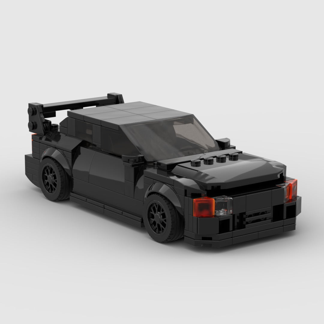 Mitsubishi Lancer Evolution Gen X Building Kit — Side View | Rova