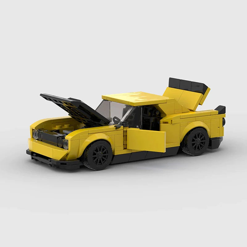 Dodge Challenger SRT Hellcat Building Kit — Side View | Rova