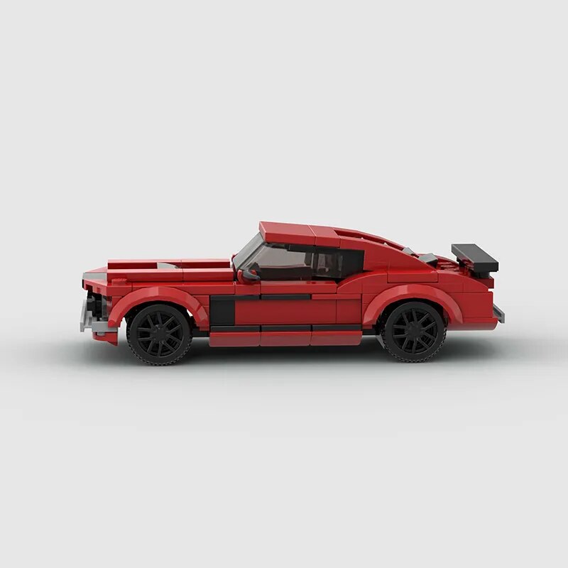 Ford Mustang Boss 302 Building Kit — Side View | Rova