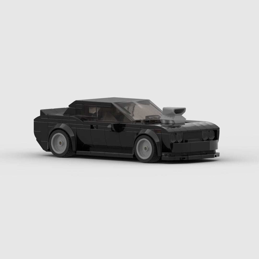 Dodge Challenger Building Kit — Side View | Rova