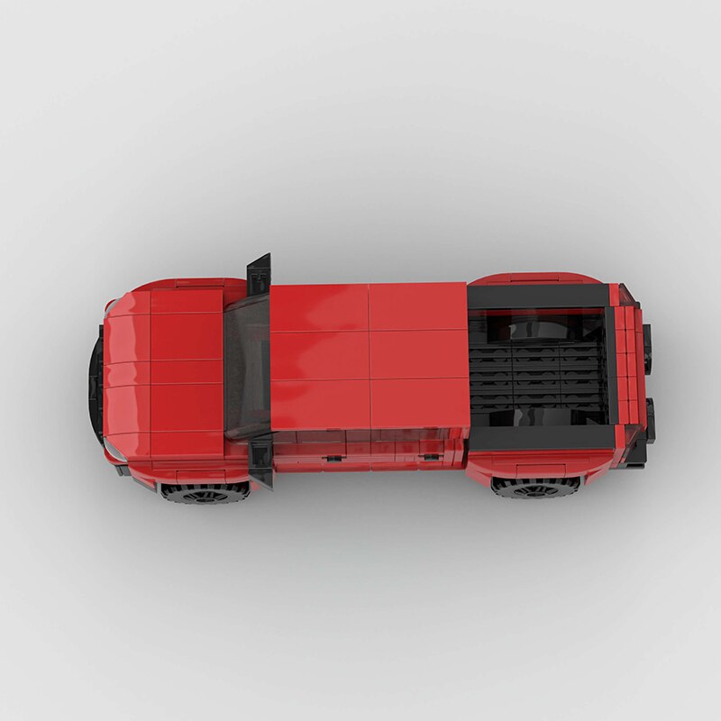 Chevrolet Silverado Building Kit — Top View | Rova