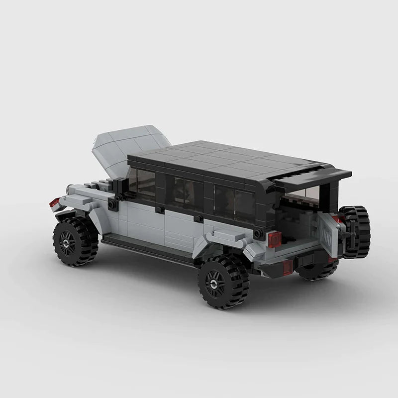 Jeep Wrangler Building Kit — Rear View | Rova