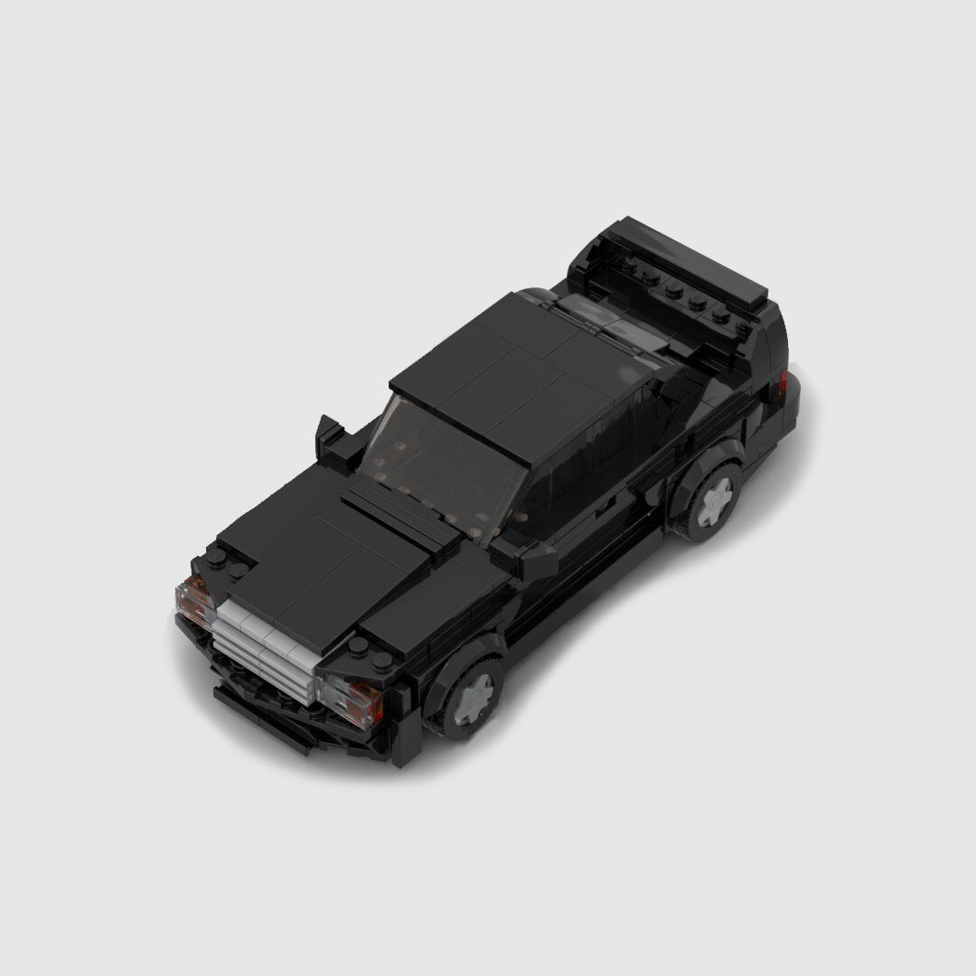 Mercedes Benz 190E Building Kit — Side View | Rova