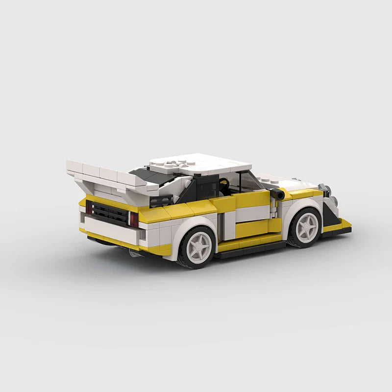 Audi Sport Quattro S1 Building Kit — Rear View | Rova