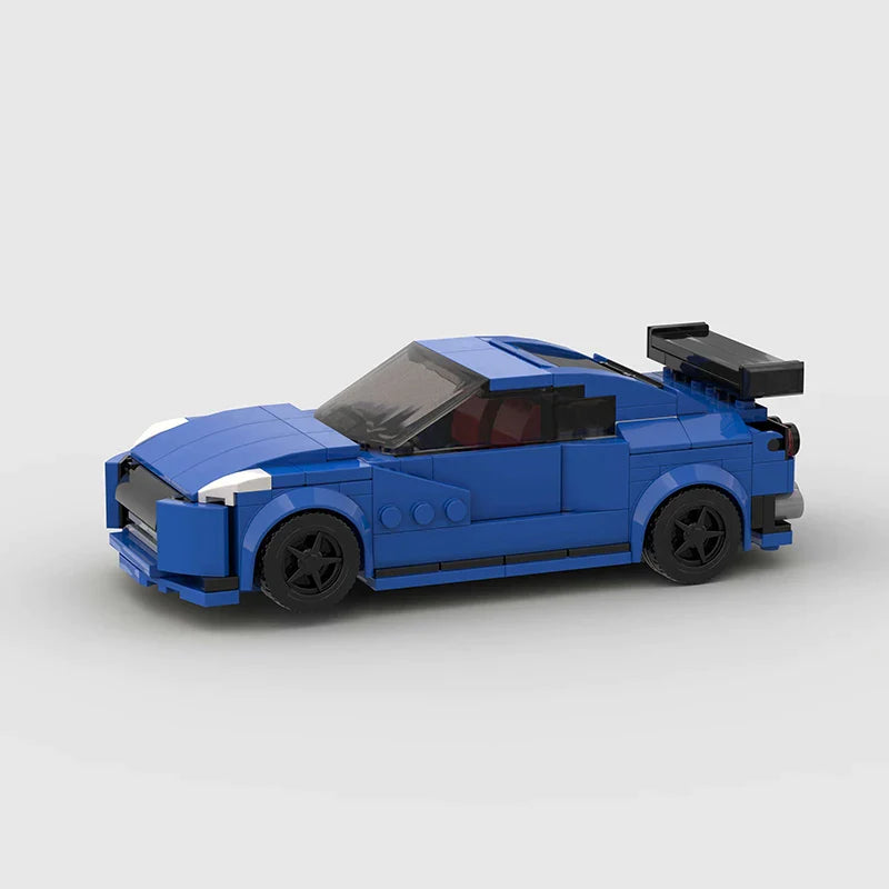 Nissan R35 GT-R Building Kit — Side View | Rova