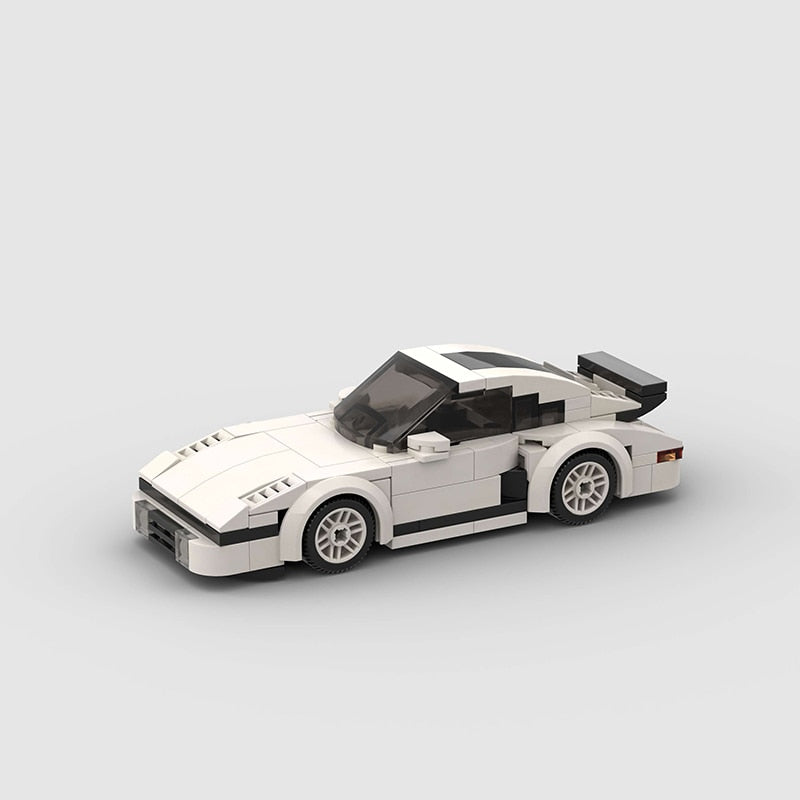 Porsche 930 Turbo Building Kit — Side View | Rova