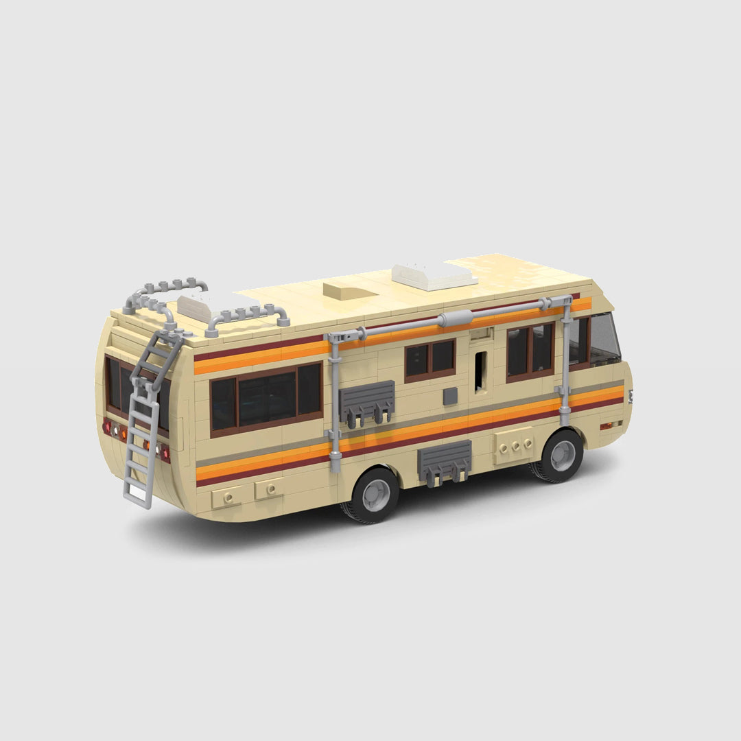 Fleetwood Bounder | Breaking Bad Building Kit — Side View | Rova