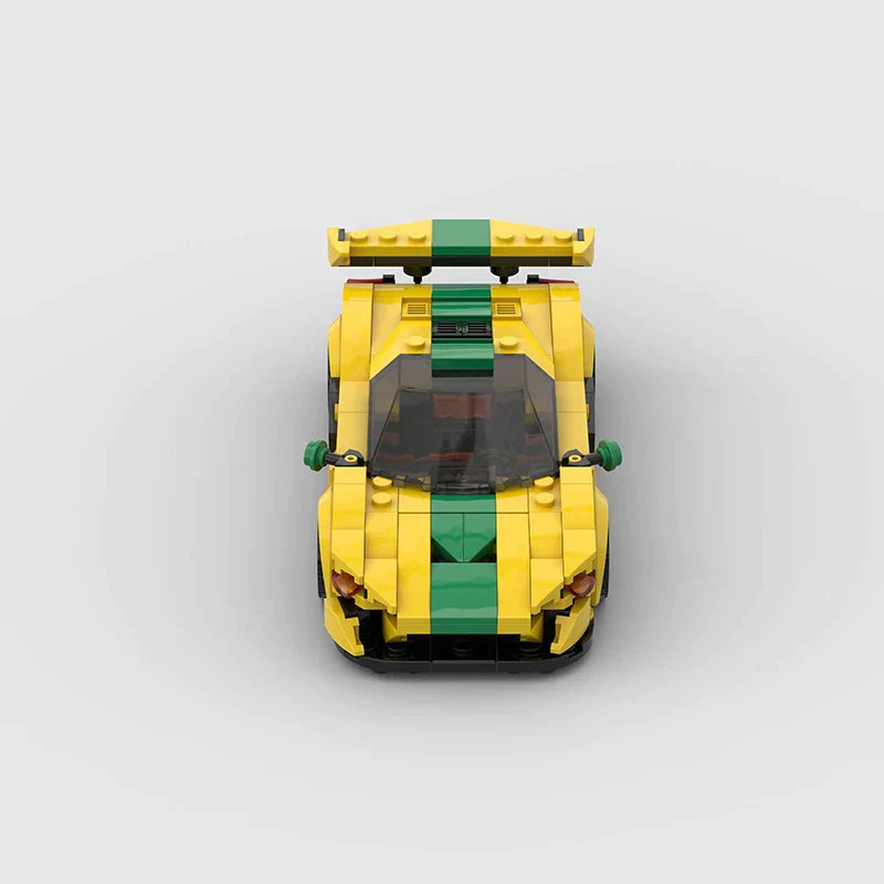 McLaren P1 GTR Building Kit — Interior View | Rova