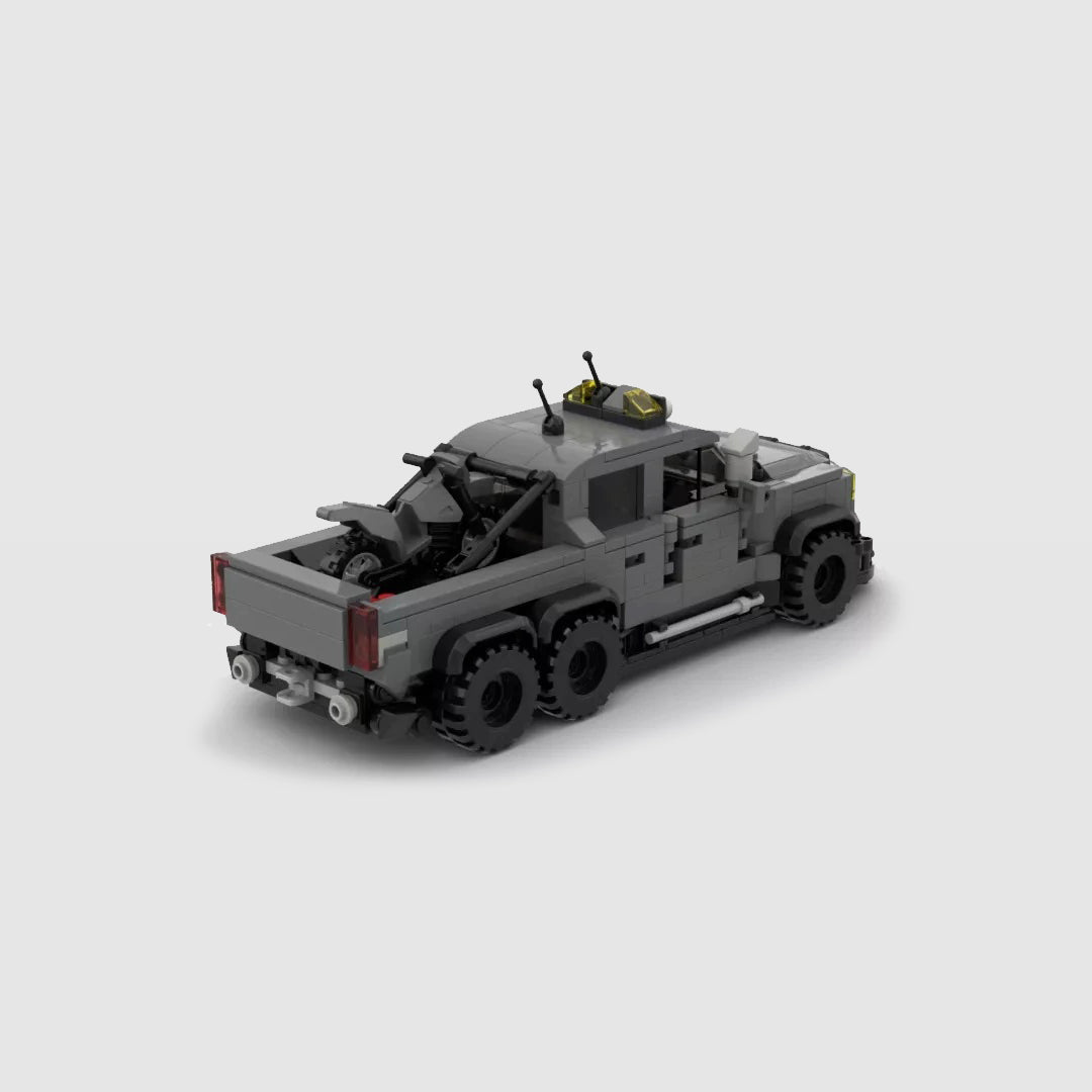Ford F-150 VelociRaptor 6x6 Building Kit — Interior View | Rova