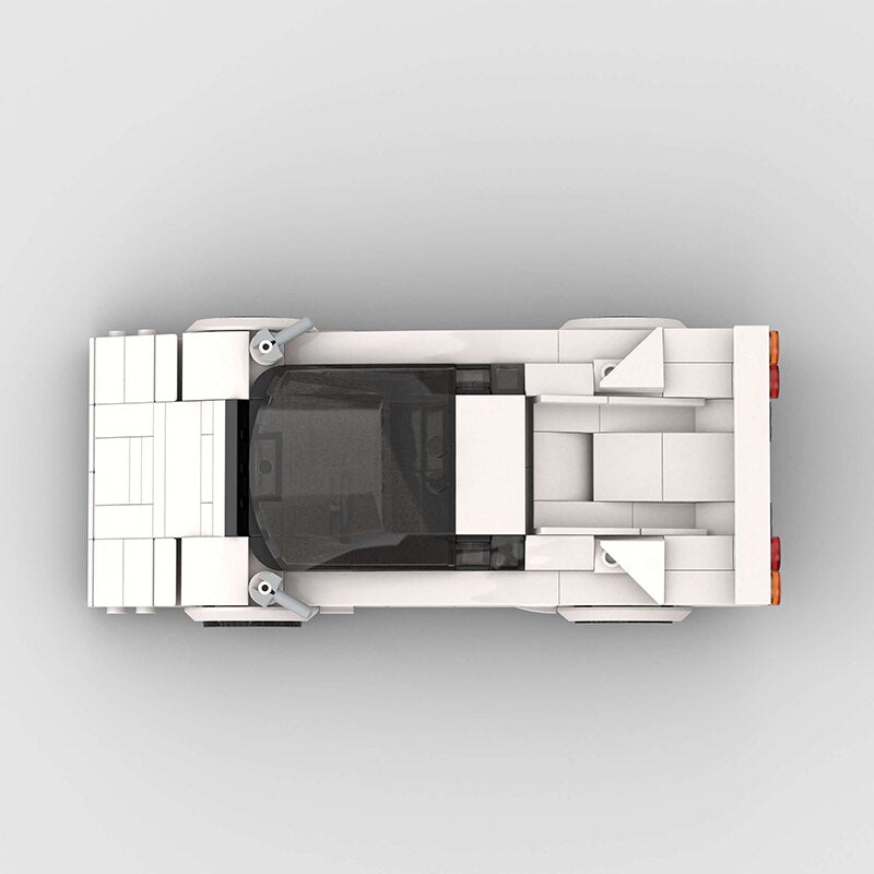 Lamborghini Diablo Building Kit — Top View | Rova
