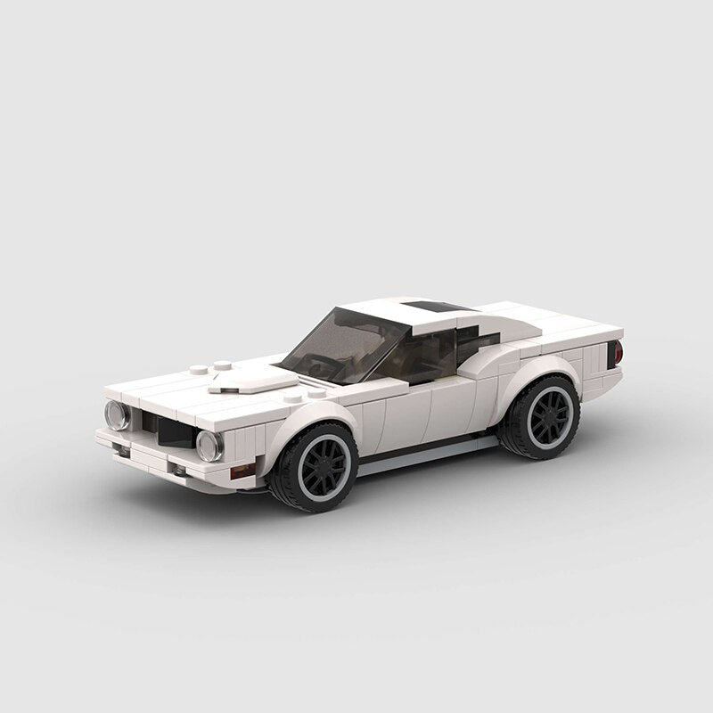 Plymouth Barracuda Building Kit — Top View | Rova