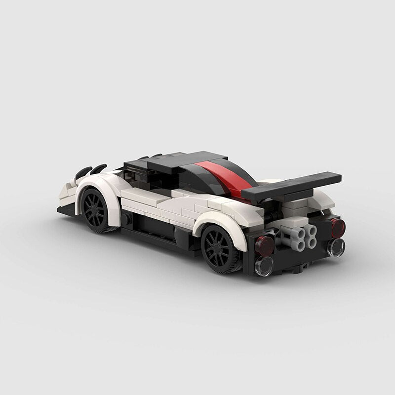 Pagani Zonda Building Kit — Rear View | Rova
