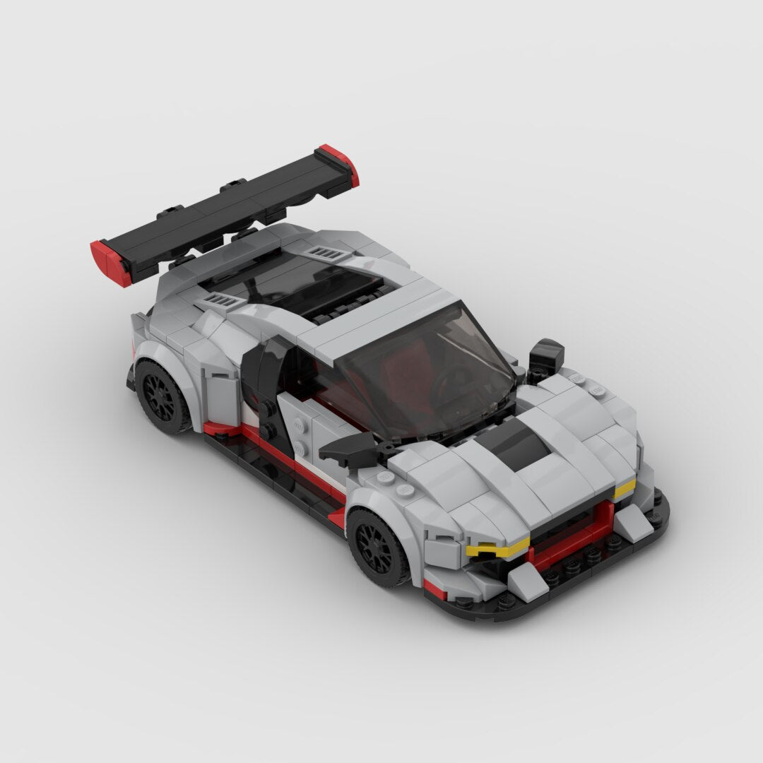 Audi R8 LMS GT3 Building Kit — Side View | Rova