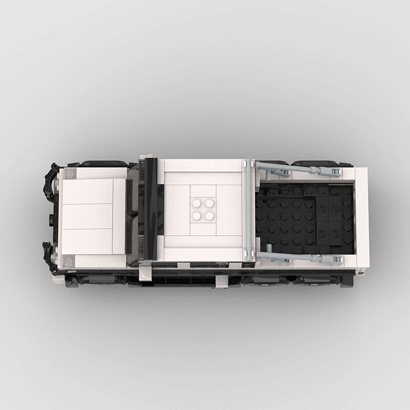 Mercedes Benz G63 6x6 Building Kit — Top View | Rova