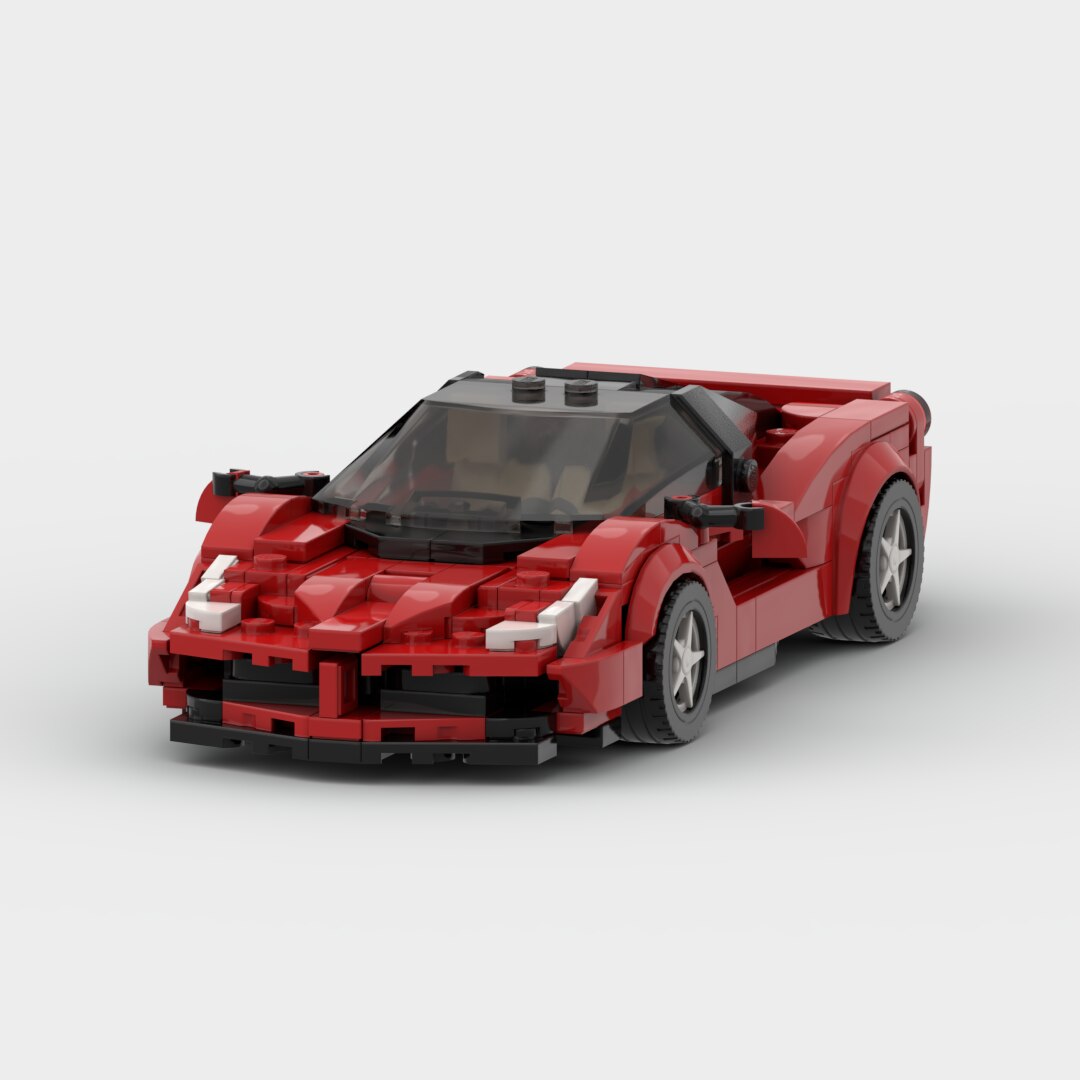 Ferrari Rafa Building Kit — Rear View | Rova