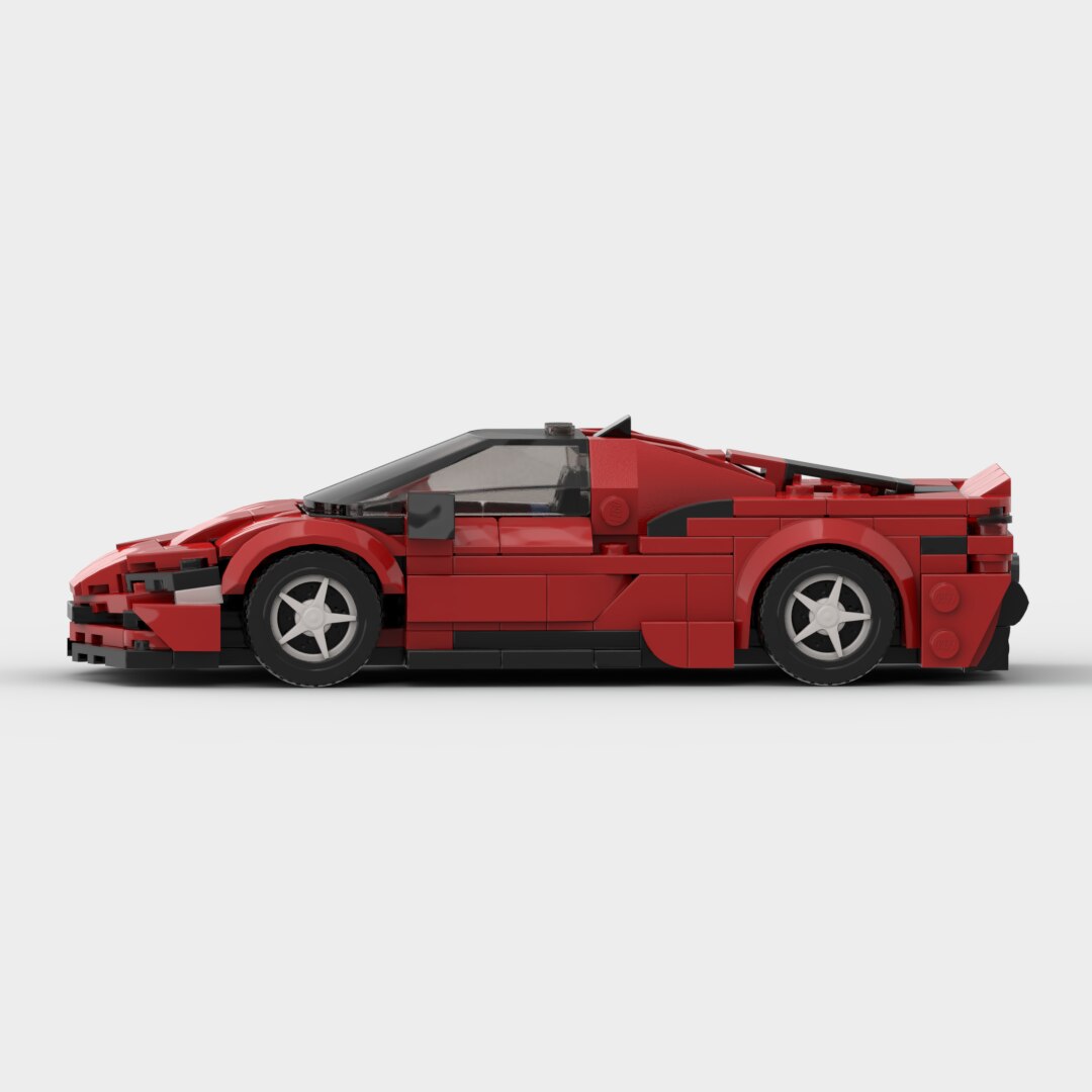 Ferrari SF90 Building Kit — Detail View | Rova