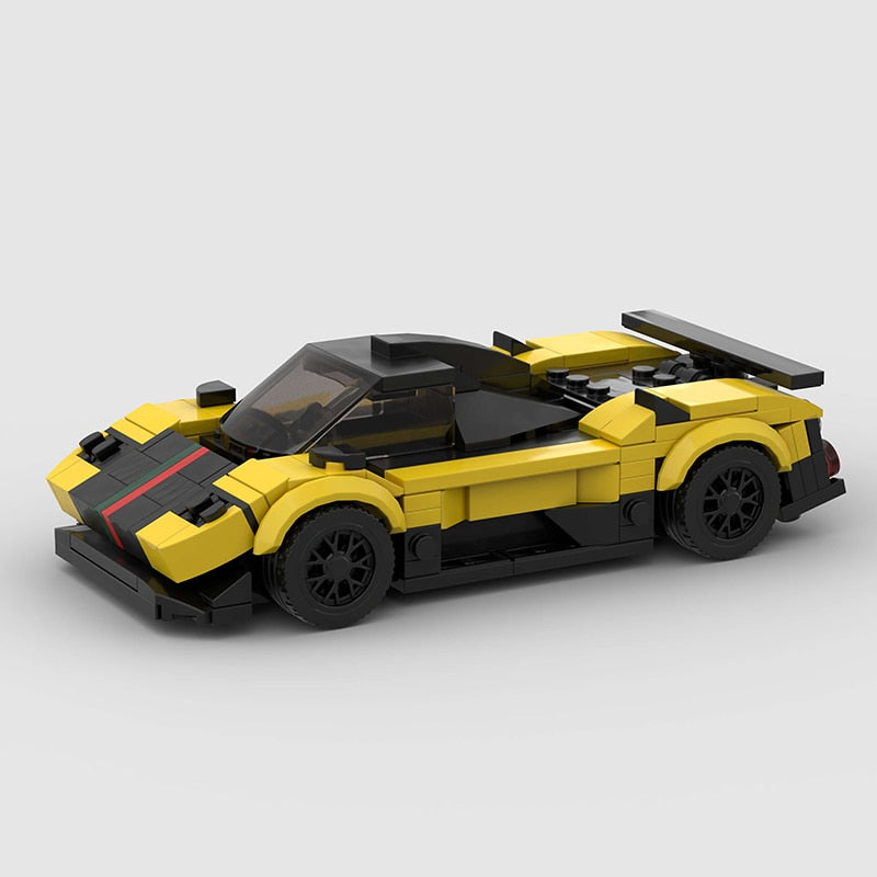 Pagani Huayra Building Kit — Side View | Rova